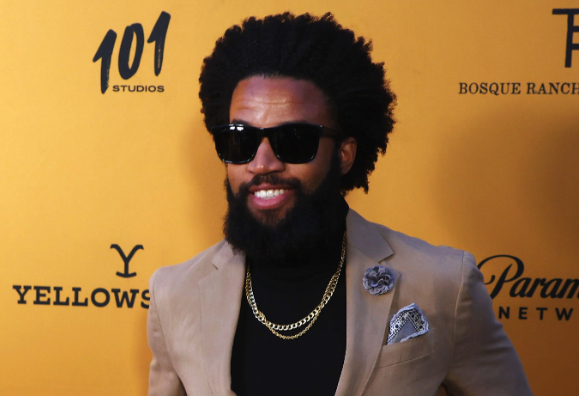 Denim Richards on the red carpet